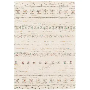 AFK Living Tapis design doux et volumineux de style ethnique 80 x 150 pas cher
