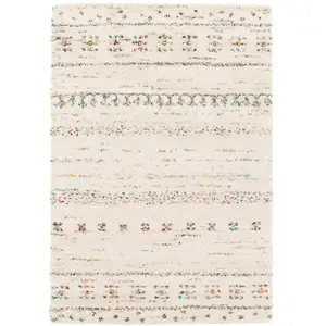 AFK Living Tapis design doux et volumineux de style ethnique 120 x 170 pas cher