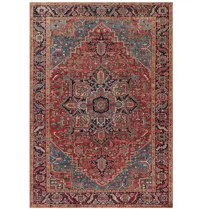 AFK Living Tapis design finition couture anglaise 120 x 160 pas cher
