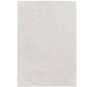Tapis super doux très graphique 200 x 290 pas cher