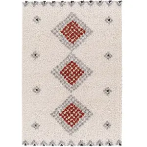 AFK Living Tapis doux et épais de style ethnique 160 x 230 pas cher