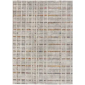 AFK Living Tapis tissé fin de style contemporain multicolore 80 x 150