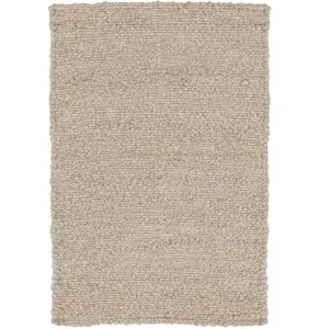 Tapis tissé main bouclé marron 200 x 290