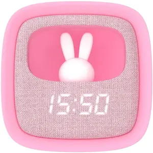 Réveil enfant - MOB - MOBILITY ON BOARD - Billy Clock Marshmallow - Veilleuse intégrée - Programmable