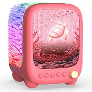 Mob Wavy Light Coral -lampe Océanique Relaxante Rose pas cher