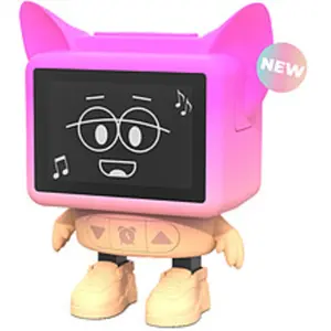 Mob Réveil Musical Et Enceinte Bluetooth Rose pas cher