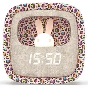 MOB Réveil 2 en 1 Billy Rainbow Leopard pas cher