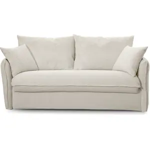 HOMIFAB Canapé Gina 3PL Beige pas cher