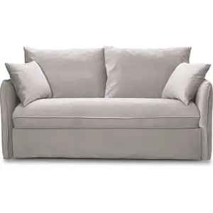 HOMIFAB Canapé Gina 3PL Taupe pas cher