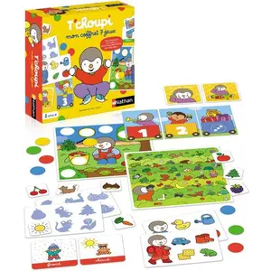 Mon coffret 7 jeux T'Choupi - Nathan pas cher