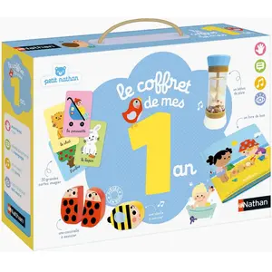 Jeu d'éveil Nathan Le coffret de mes 1 an