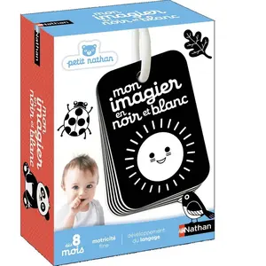 Nathan Mon premier imagier Noir & Blanc pas cher