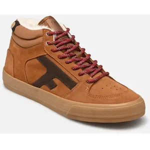 Baskets Faguo Walnut Mid Suede Marron 41 F22CG0210-CAM00 pas cher