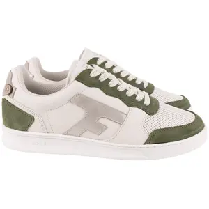 Comparateur de prix : Faguo Hazel Leather Suede - Chaussures lifestyle femme Kaki / Or 36