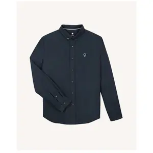 Ivoy Shirt Cotton par Faguo Bleu XXL Accessoires pas cher