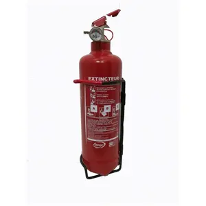 Mobiak - Extincteur 1Kg Poudre abc avec support métallique nf