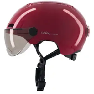 Comparateur de prix : Casque vélo Cosmo Connected Fusion+ Bordeaux brillant métallisé