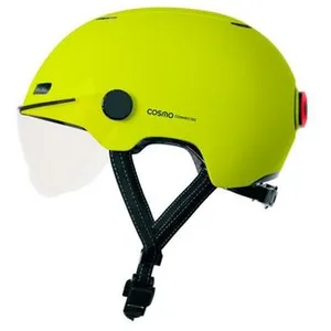 Comparateur de prix : Casque vélo Cosmo Connected Fusion+ Jaune fluorescent