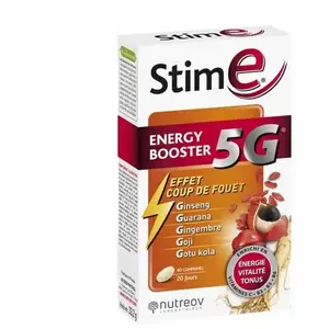 Comparateur de prix : Nutreov Physcience Stim E Energy Booster 5G 40 comprimés