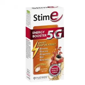 Comparateur de prix : Nutreov Physcience Stim E Energy Booster 5G 20 comprimés effervescents