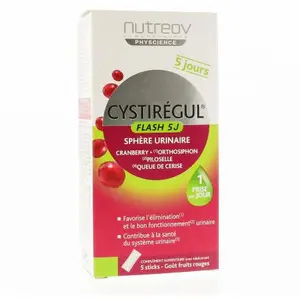 Comparateur de prix : Nutreov Physcience Cys-Régul Flash 5 sticks