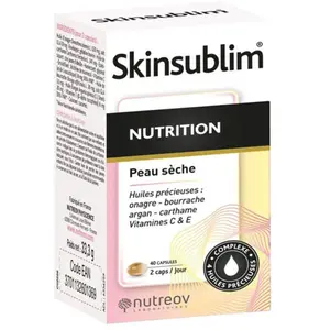 Nutreov Skinsublim Nutrition 40 capsules pas cher