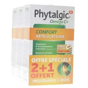 Comparateur de prix : Nutreov Phytalgic+ Omega C+ 3 x 60 capsules