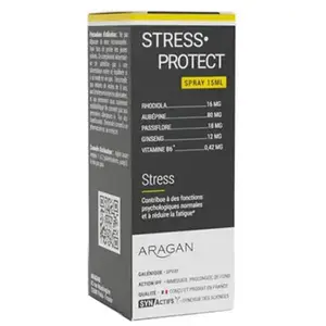 Comparateur de prix : Aragan - Synactifs - STRESSProtect® - Stress - Rhodiola -Spray 15ml
