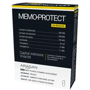 Aragan synactifs mémo protect 30 gélulesVendu paratida-santediscount
