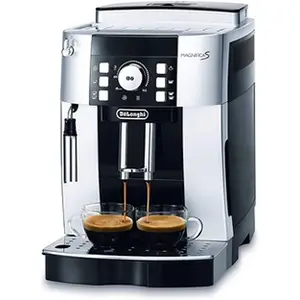 Delonghi Machine à café automatique de 1,8L 1450W argent noir pas cher
