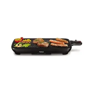 Comparateur de prix : Tefal plancha électrique de 19 x 23,5 cm 1800W noir