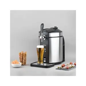 Comparateur de prix : Koenig machine distributeur de bière tireuse de 5L avec Refroidissement intégré 2 à 12 °C 65W gris noir BW1880