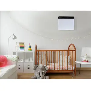 PURLINE Purificateur d'air 15m² Blanc Noir pas cher