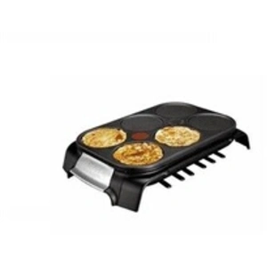 Comparateur de prix : Tefal Crêpière électrique pour 6 crêpes 1000w noir