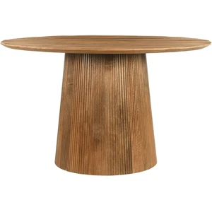 Moloo Table à manger Ronde 4 personnes, D.130 cm, en Manguier massif