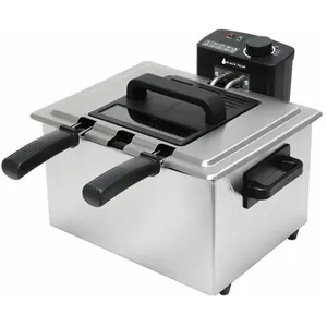 Comparateur de prix : Friteuse double panier Blackpear BFR 801 - 2000W - Capacité 5L - élect...