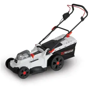 X-PERFORMER Tondeuse à gazon portative sur batterie - 40V MAX - Hauteu... pas cher