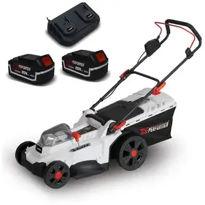X-PERFORMER Tondeuse à gazon portative sur batterie - 40V MAX - Hauteu... pas cher