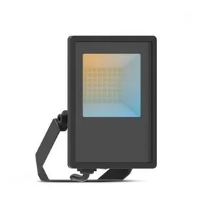 Comparateur de prix : Projecteur LED Noir 20W - CCT IP65 - 2100lm - 3000-6000K - Extérieur