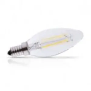 VISION-EL Ampoule led à filament cob - e14 - 4w - 2700k - 380lm - non dimmableVendu paramazon