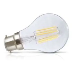 VISION-EL LED FIL COB BULB B22 8W 2700°K CLAIRE BLISTER pas cher