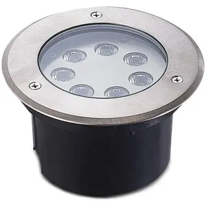 Spot led extérieur etna - 7W encastrable Miidex Lighting® blanc-chaud-...Vendu paramazon