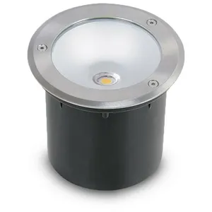 70702 Spot encastrable sol extérieur 230V 3W blanc - noir - Vision-el