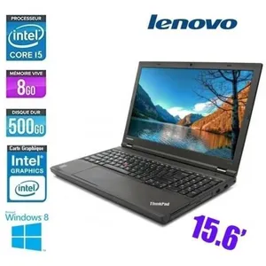 LENOVO THINKPAD T540P CORE I5 4300M 2.6Ghz - GRADE B 15,6" Noir pas cher
