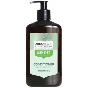 Comparateur de prix : ARGANICARE Après-shampoing revitalisant - Aloe vera - Cheveux secs & ternes - 400 ml