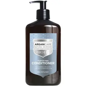 ARGANICARE Après-shampoing fortifiant - Biotine - Cheveux secs et abîmés - 400 ml