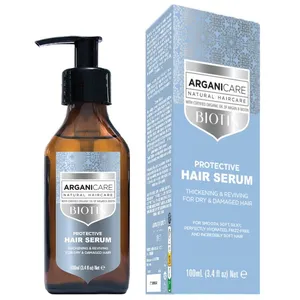 Comparateur de prix : Arganicare Sérum protecteur - Biotine - Cheveux secs & abîmés - 100 ml