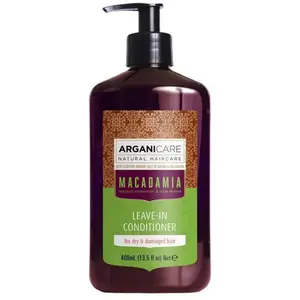 Comparateur de prix : Arganicare - Soin sans rinçage à l'huile de macadamia Après-shampoing 400 ml unisex