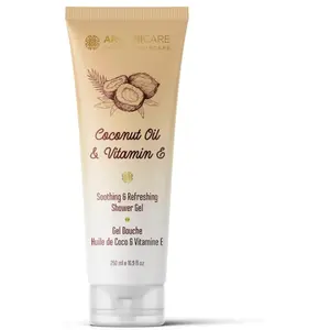 ARGANICARE Gel douche hydratant - Huile de coco & vitamine E - 250 ml pas cher
