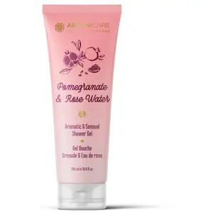 ARGANICARE Gel douche hydratant - Eau de rose & grenade - 250 ml pas cher